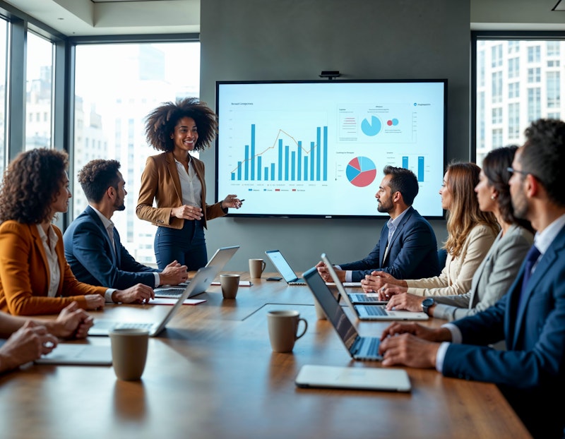 Consultor financiero profesional trabajando en planificación financiera personalizada